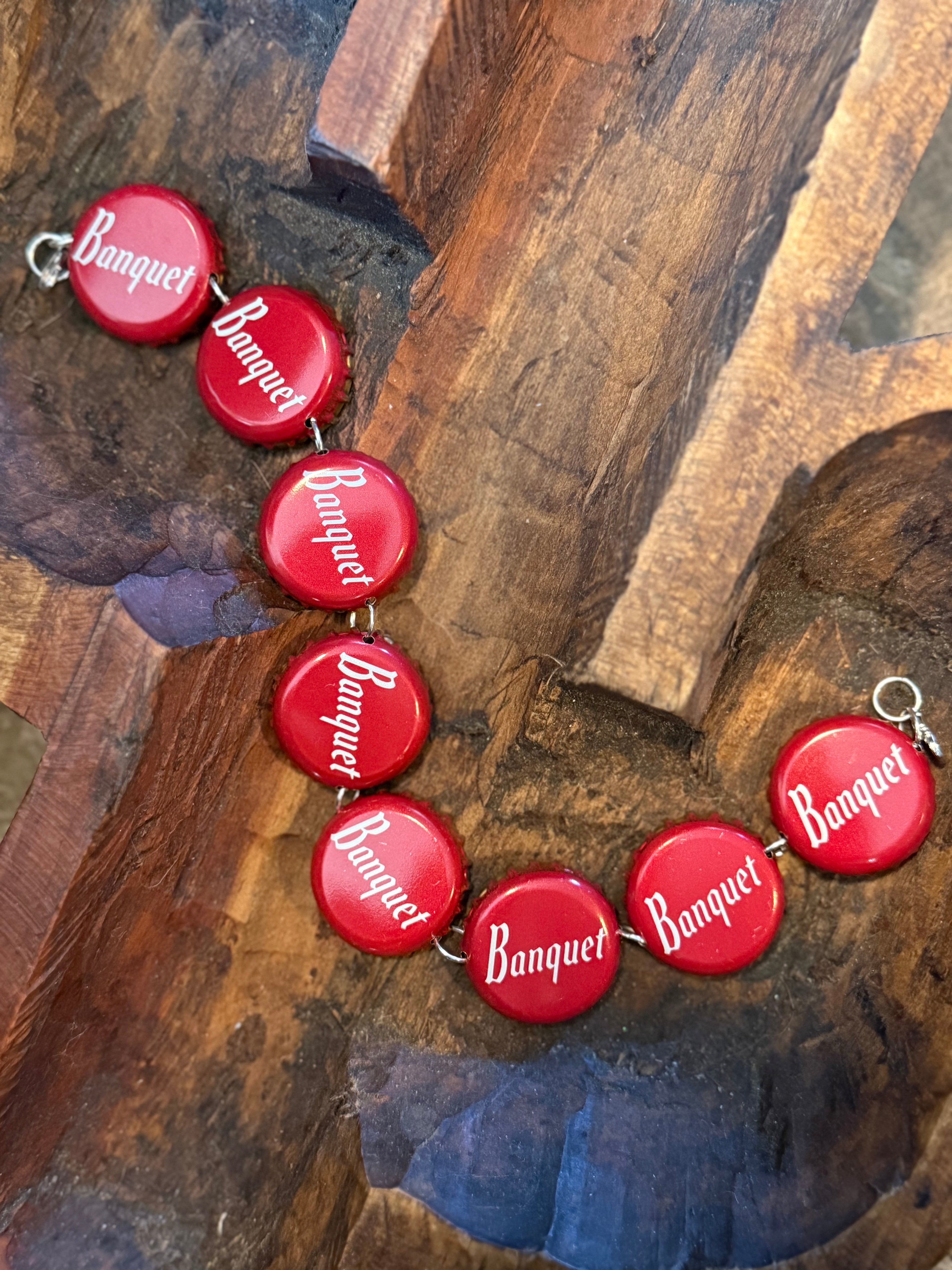 Beer Bottle Top Hat Chains