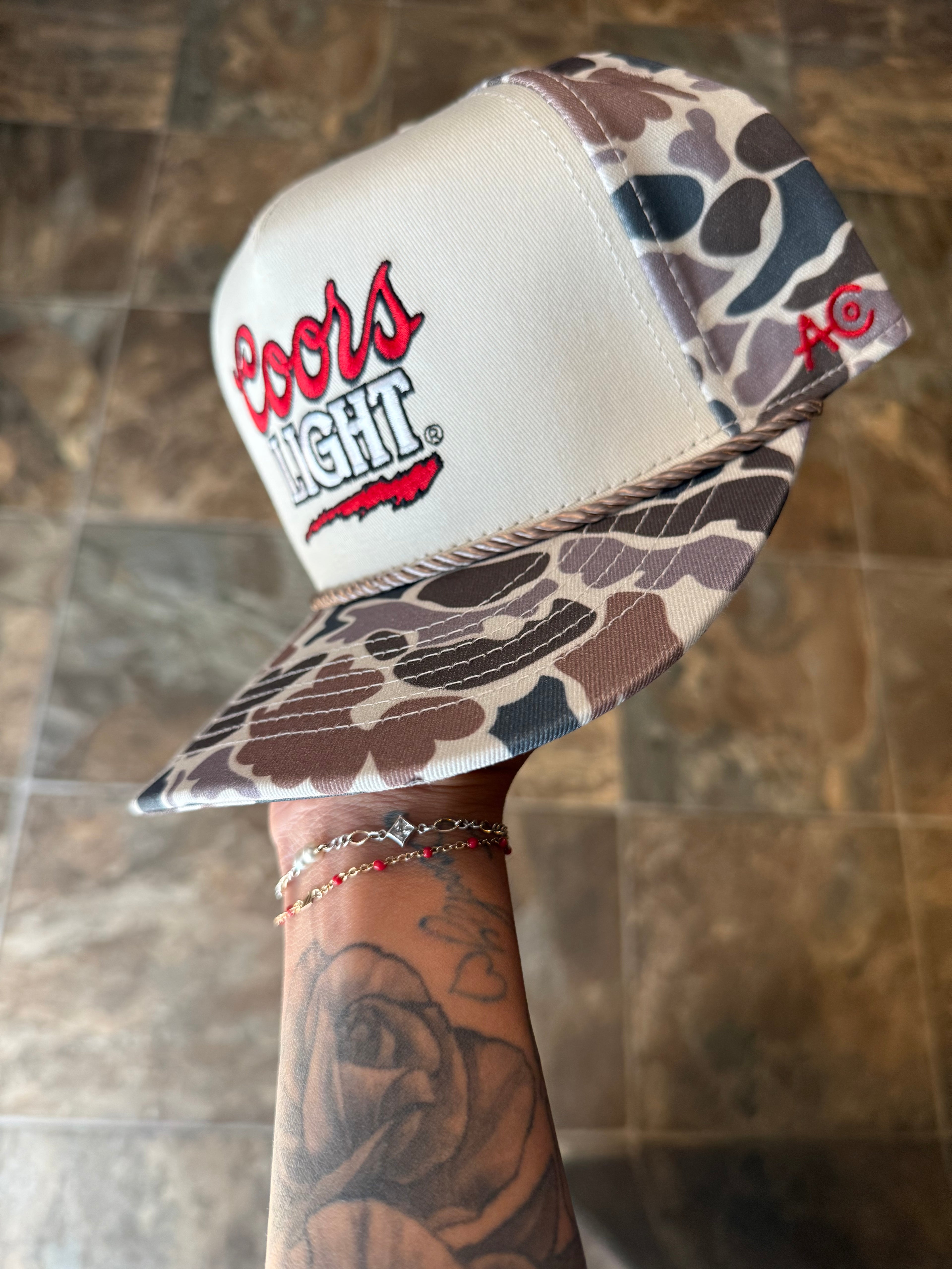 Retro Coors Light “Duck Camo” Hat