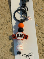 Silicone Beaded, Handmade Keychains. 20+ designs!