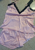 Luna Cami and Short Set Blush Pink
