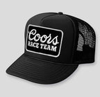 Coors Banquet Race Team Patch Trucker Hat “Black/White”