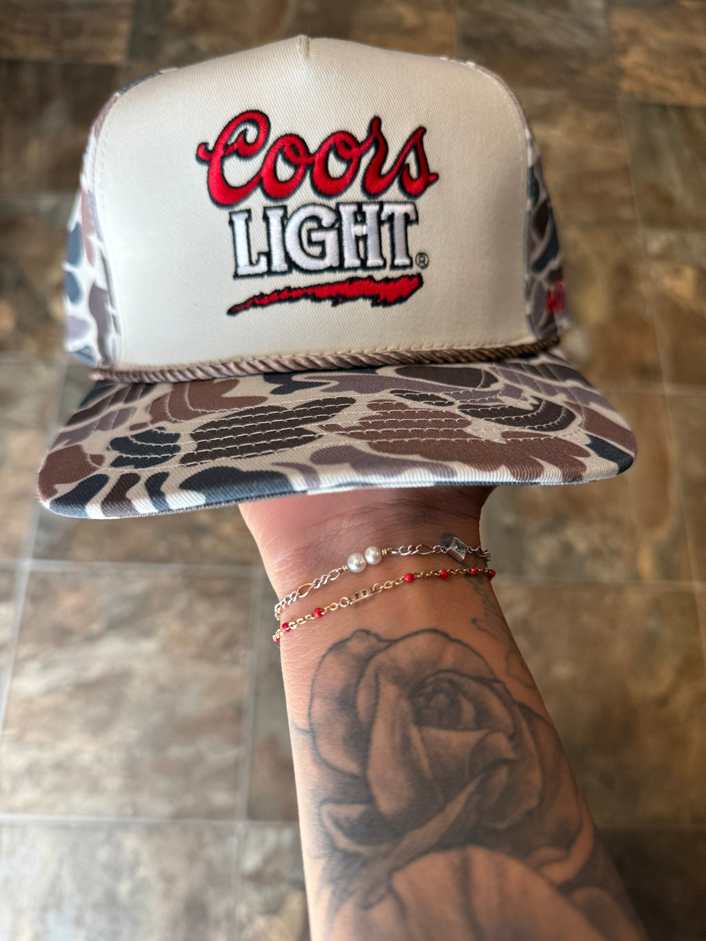 Retro Coors Light “Duck Camo” Hat