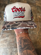 Retro Coors Light “Duck Camo” Hat