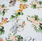 Baby & Toddler Minky Blanket - Africa Animals