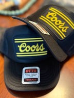 Coors Banquet Classic Patch Trucker Hat “Black/Yellow”