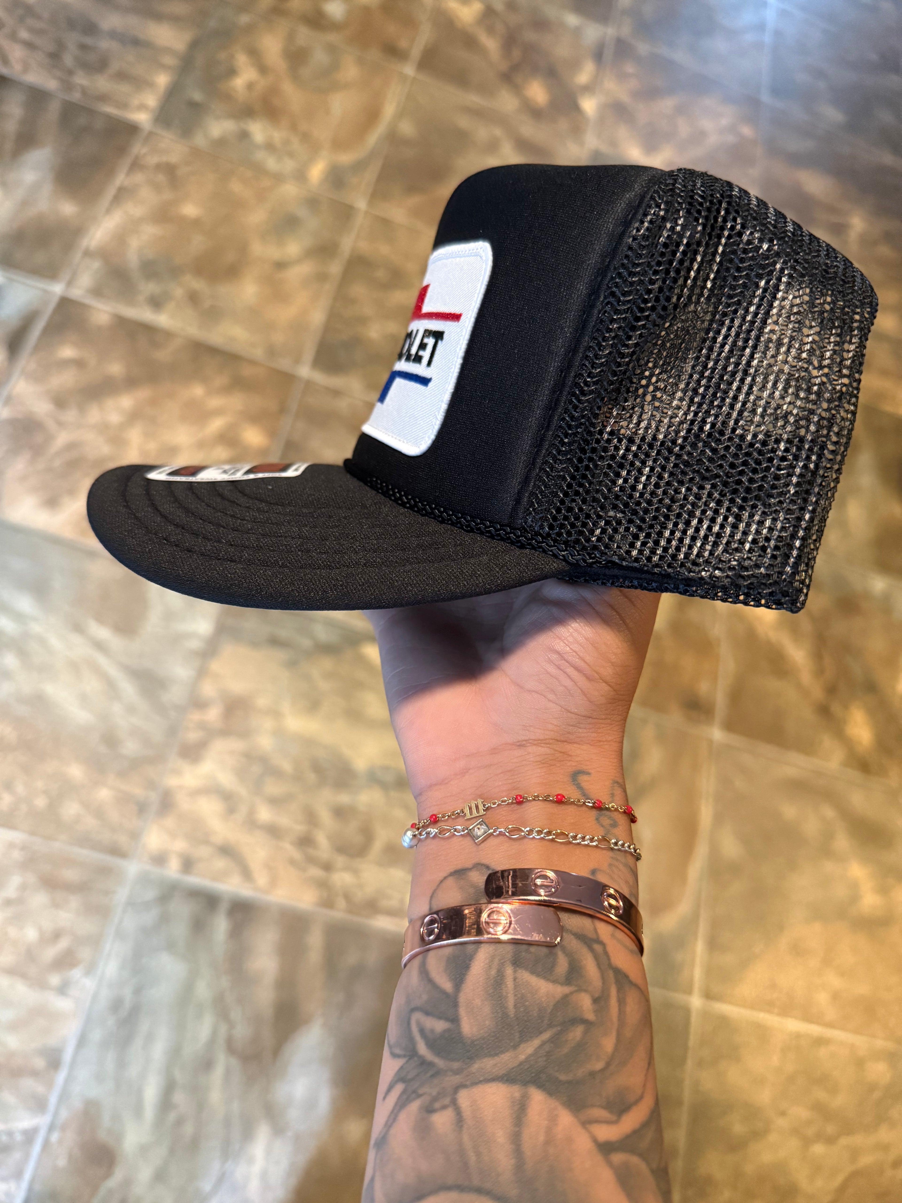 Chevy classic curved bill patch hat
