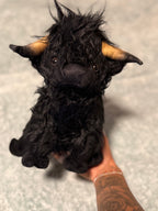 Cute Cow Longhorn Plush