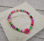 Smiling Face Rainbow
Heishi Bracelet