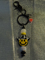Silicone Beaded, Handmade Keychains. 20+ designs!