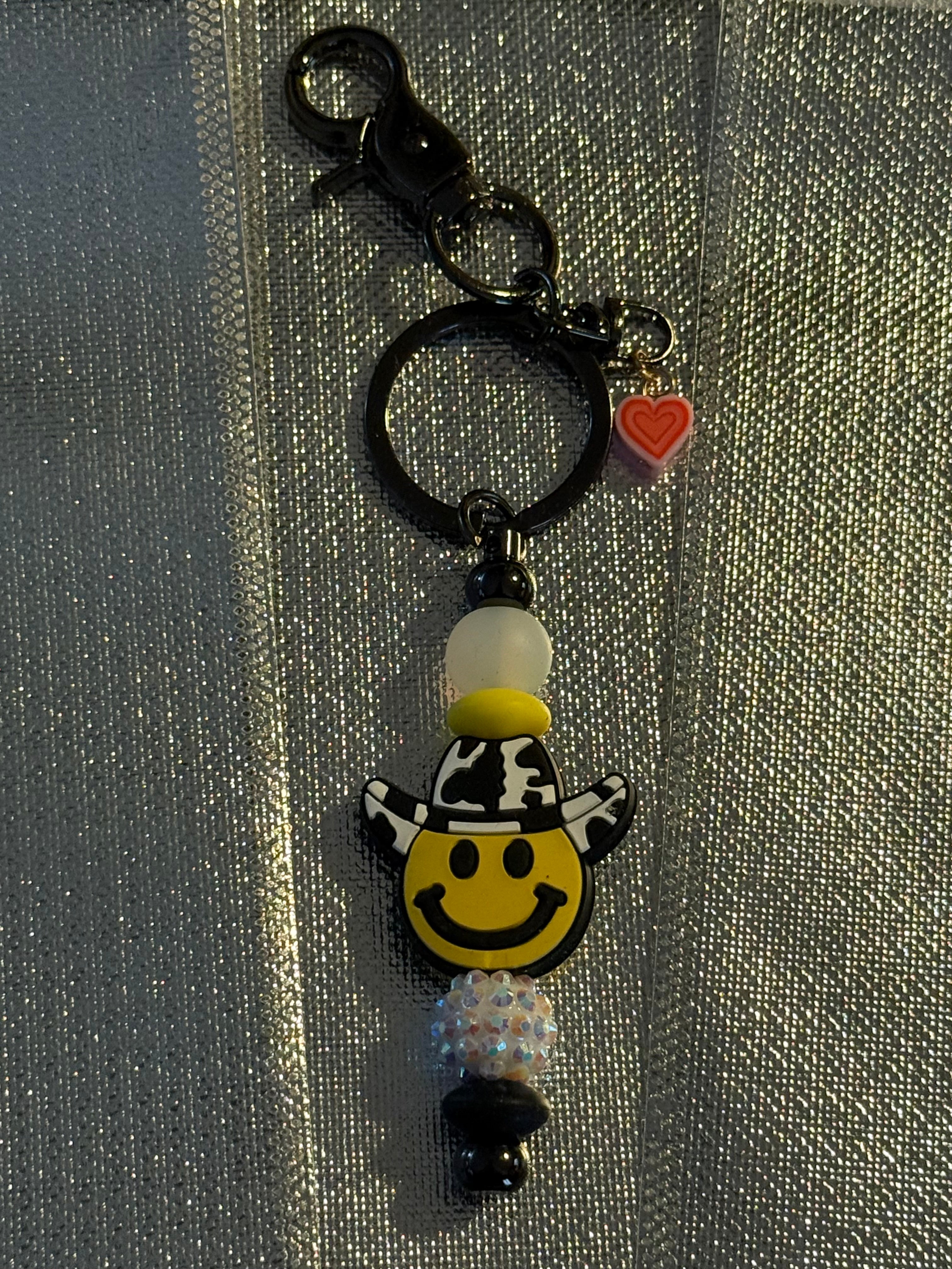 Silicone Beaded, Handmade Keychains. 20+ designs!