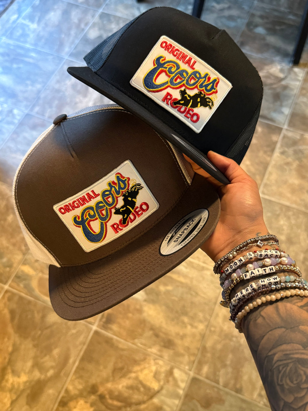Original Coors Rodeo “Brown” SnapBack