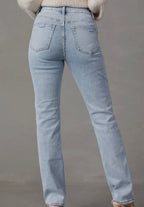 Women’s High-Waisted Jeans and Straight-Leg Trousers