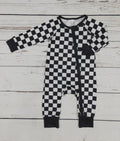 Baby Black Checkered
Zipper Sleeper