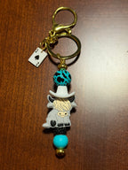 Silicone Beaded, Handmade Keychains. 20+ designs!