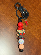 Silicone Beaded, Handmade Keychains. 20+ designs!