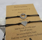 Mommy & Me Heart Bracelet - Set of 2