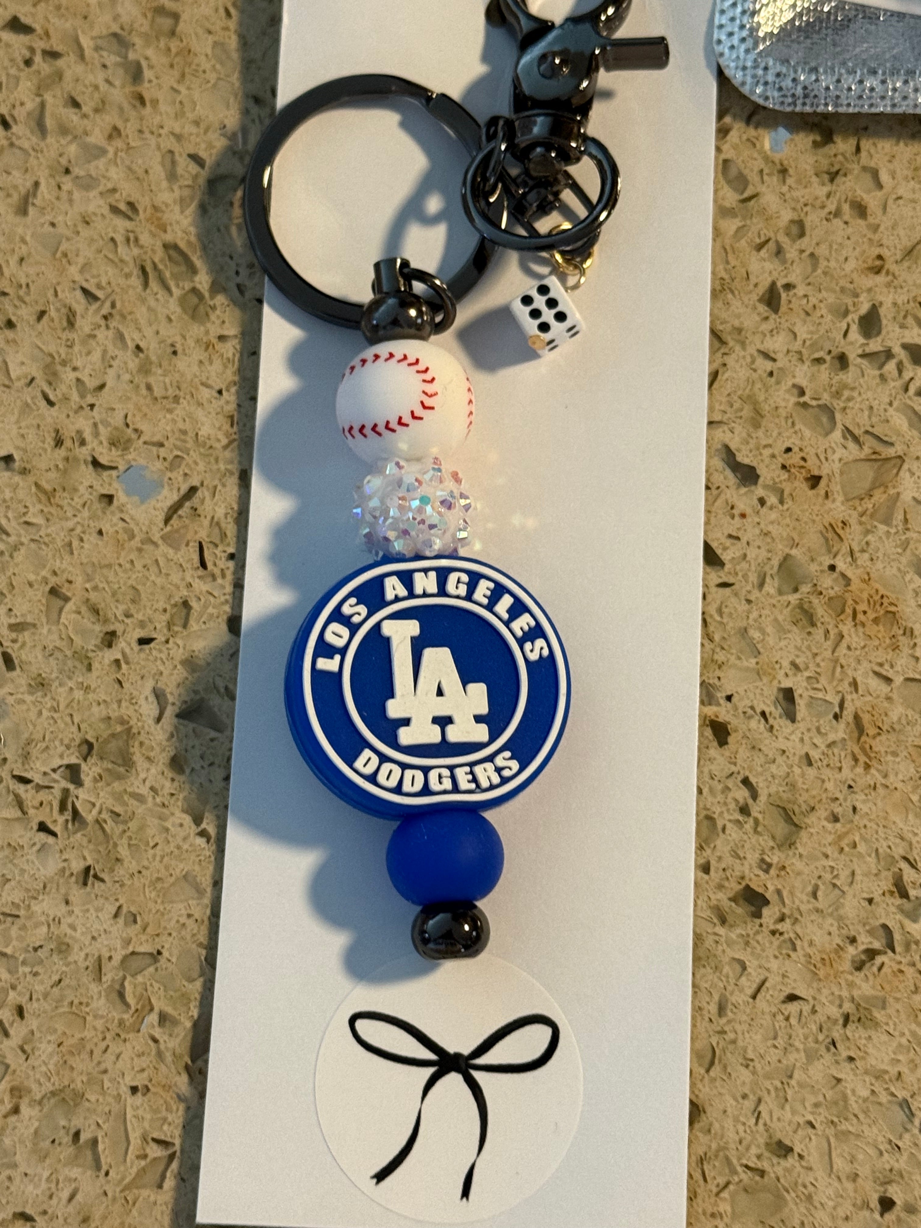Silicone Beaded, Handmade Keychains. 20+ designs!
