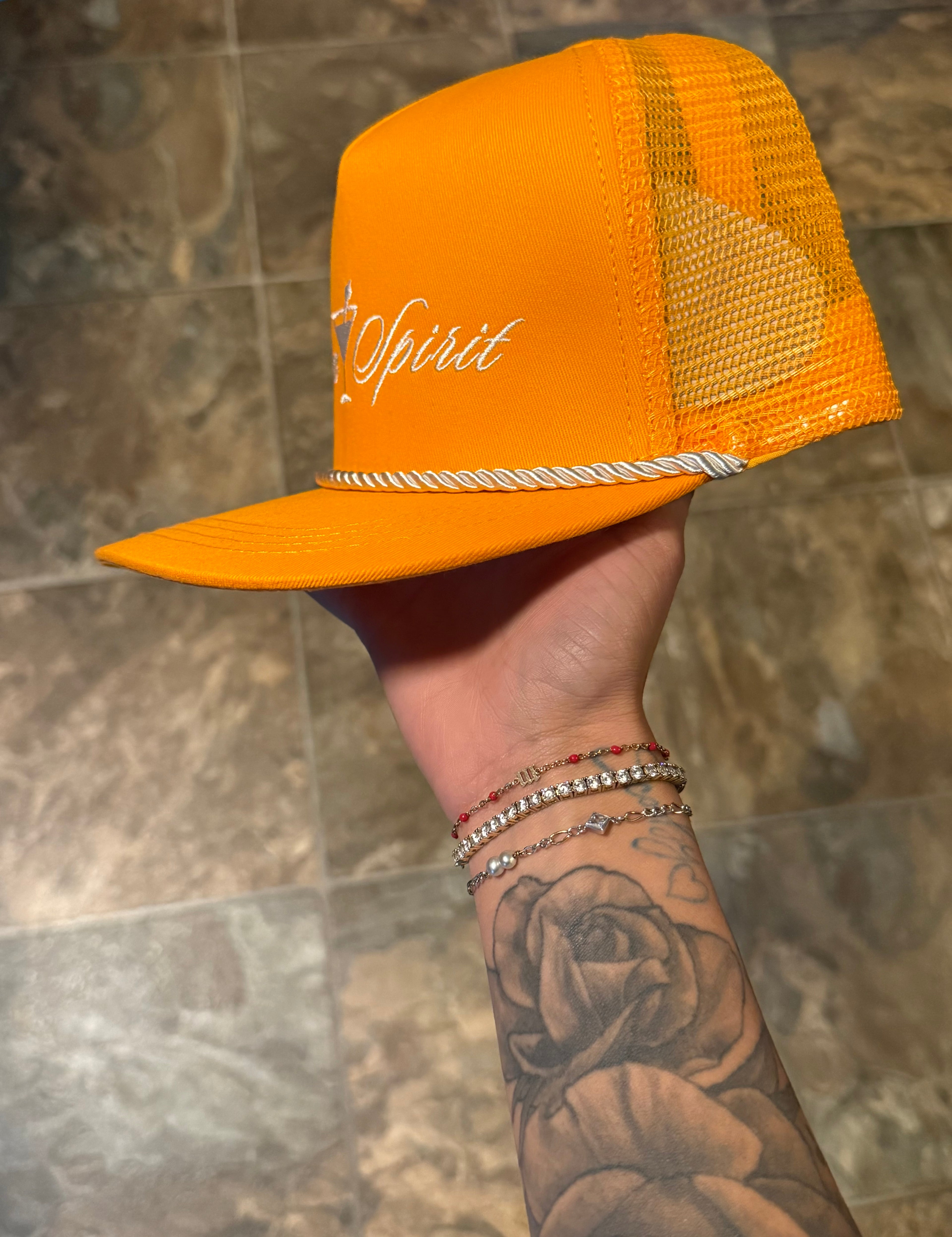 Team Spirit (Orange) Trucker Hat Swc X BA