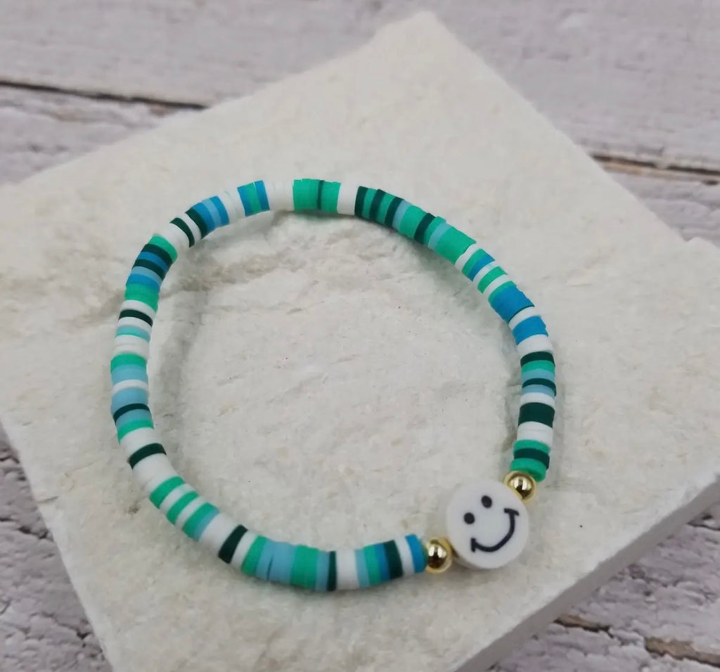 Smiling Face Rainbow
Heishi Bracelet