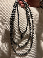 Western Lightning Bolt Choker “Black On Black”