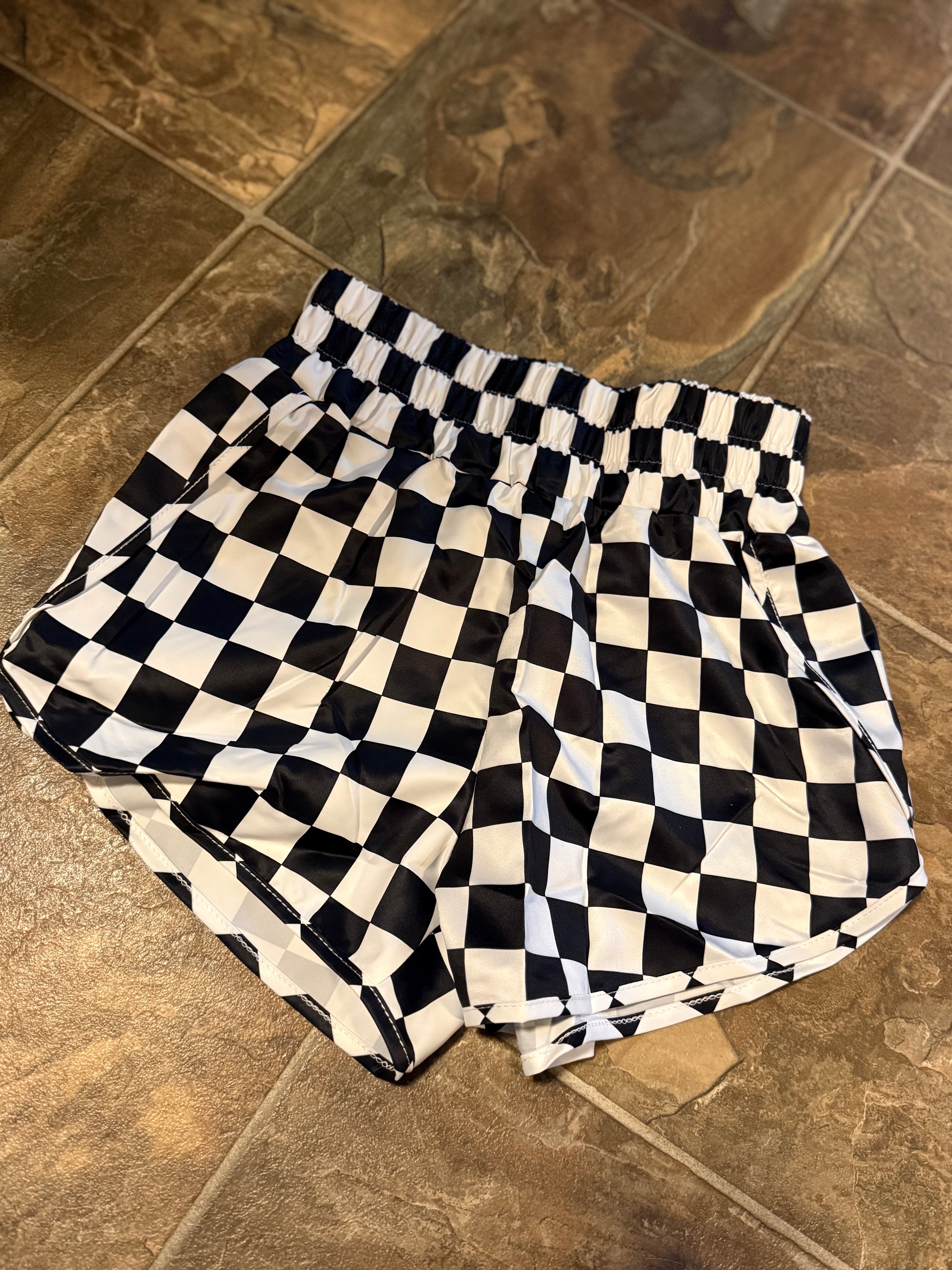 Checkerboard Shorts