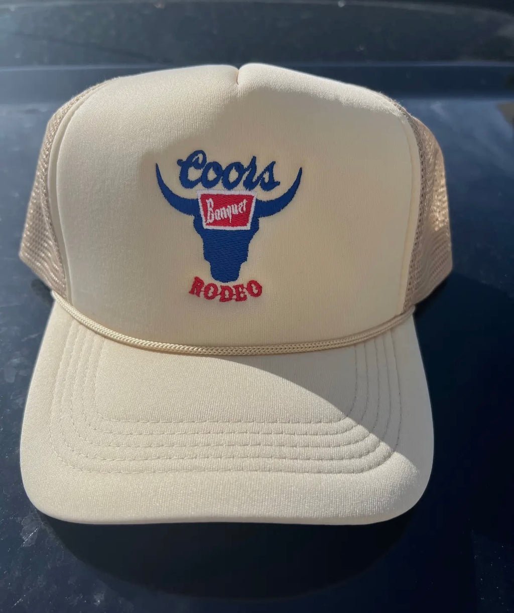 Coors Rodeo Embroidered Trucker Hat