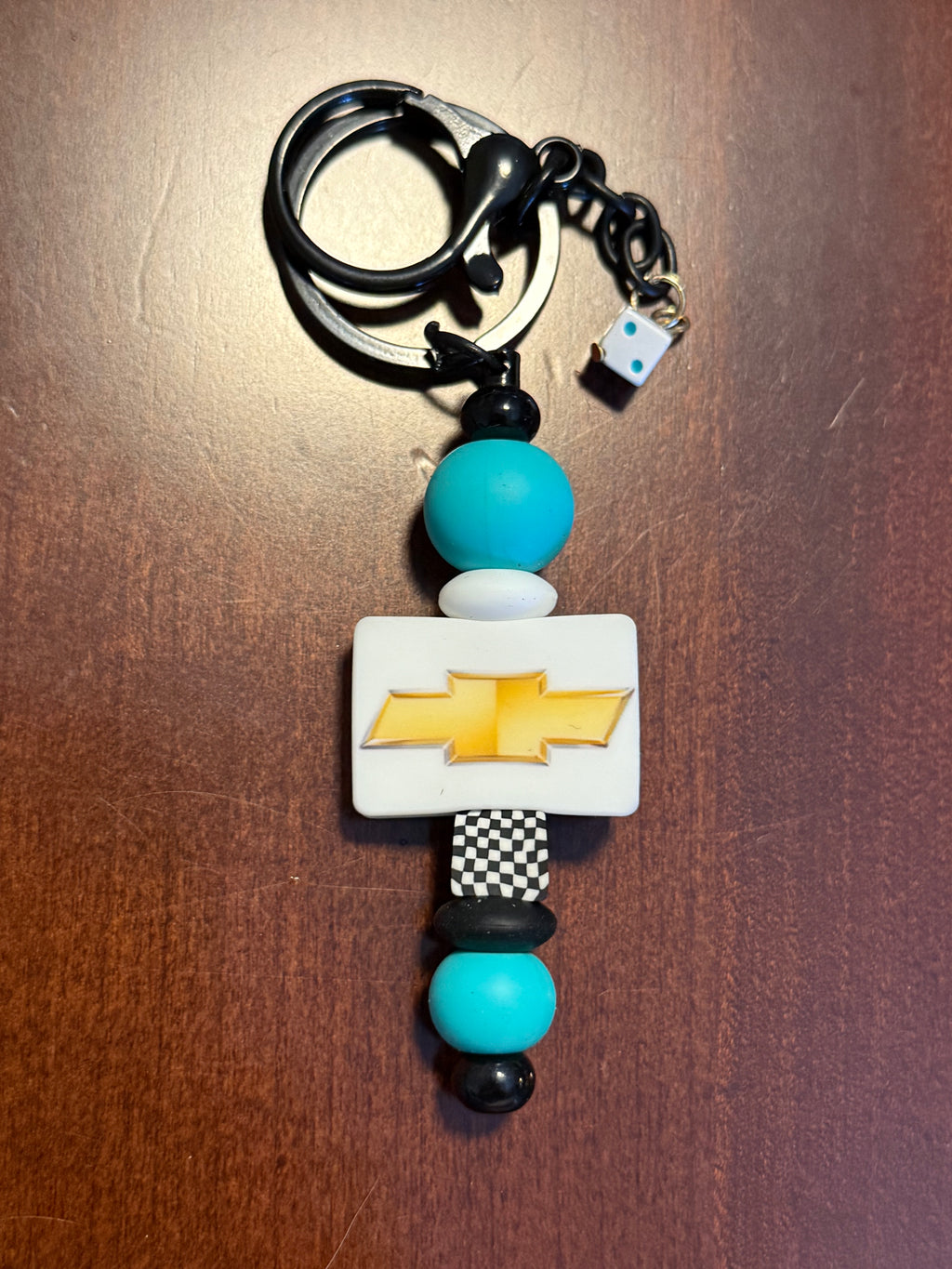 Silicone Beaded, Handmade Keychains. 20+ designs!