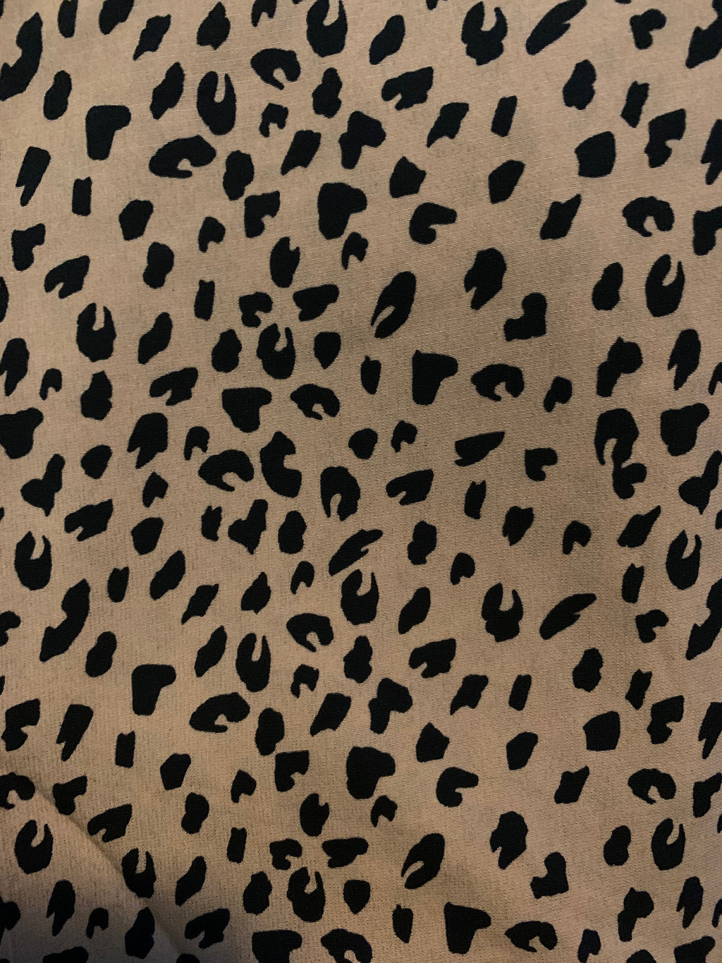V Neck Sleeveless Leopard Ruffle Sleeve Tank Top