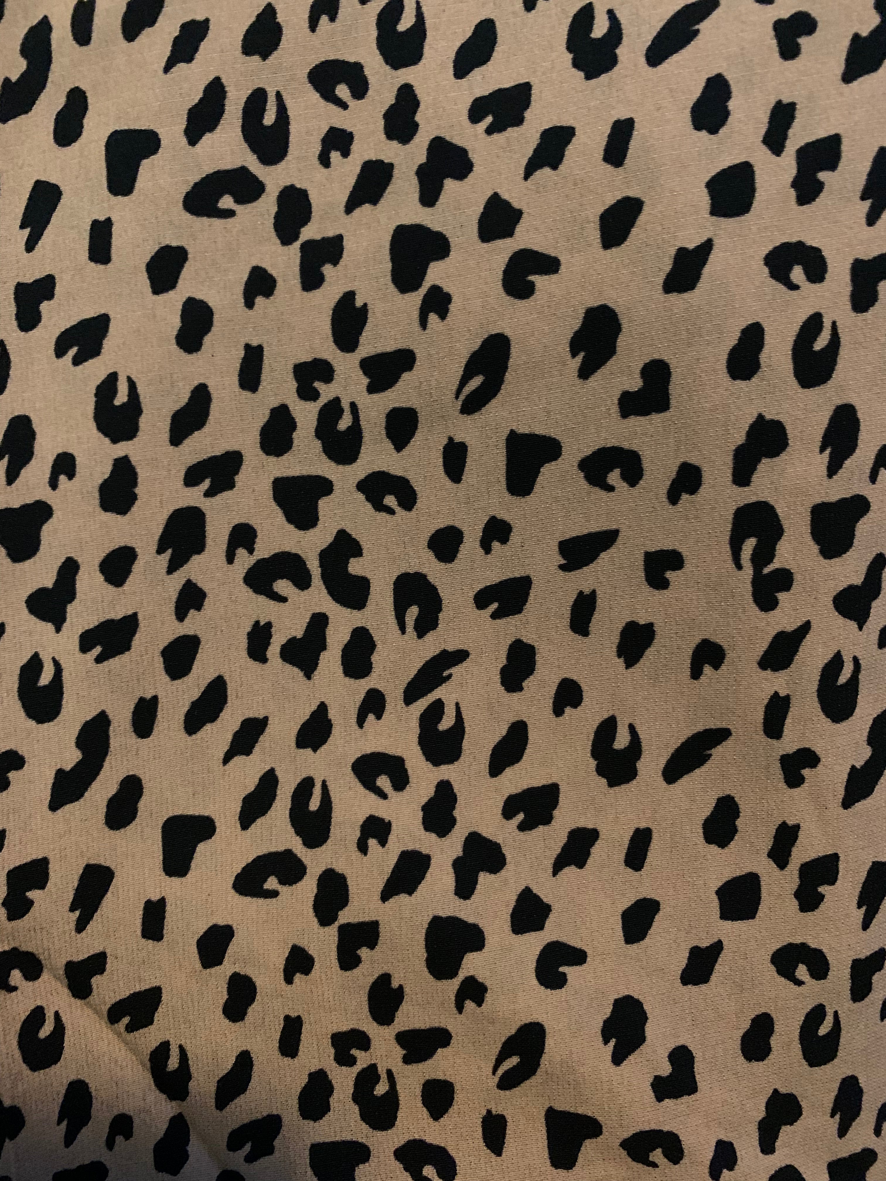 V Neck Sleeveless Leopard Ruffle Sleeve Tank Top