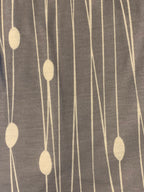 Square Neck Sleeveless Printed Tank Top “Gray”