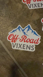Rocky Mountain Vixens Printed Decal