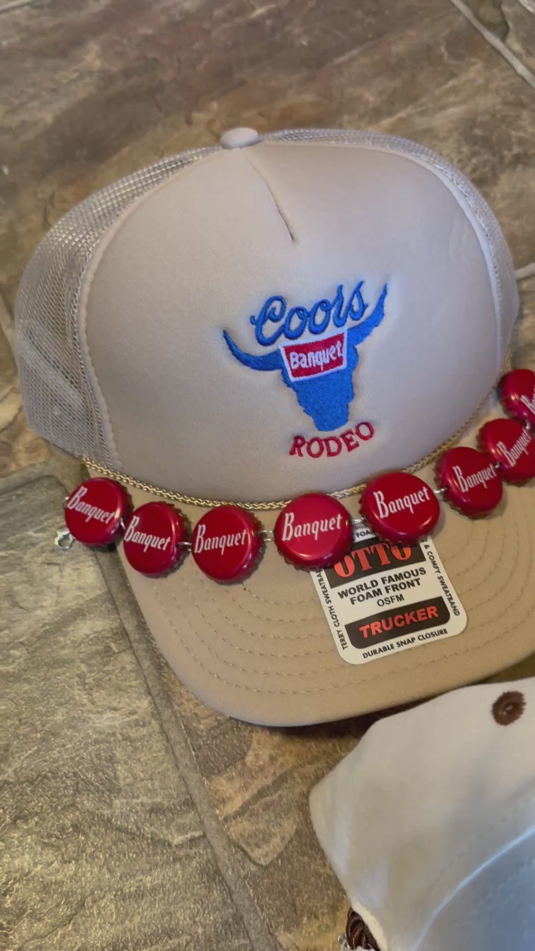 Beer Bottle Top Hat Chains