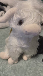 Cute Cow Longhorn Plush